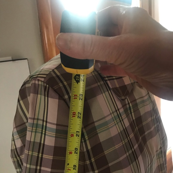 Gap Plaid trench style coat - Picture 6 of 10